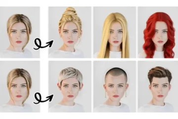 aplicativo para teste de cabelo