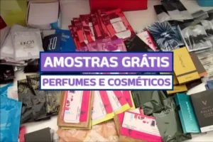 amostras de perfumes