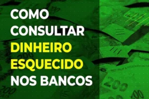 Saldo em banco esquecido