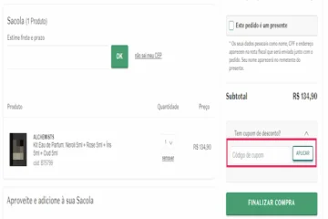 cupons boticário hoje