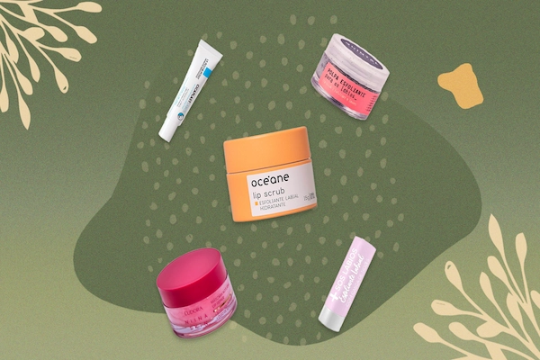 esfoliante labial e balm