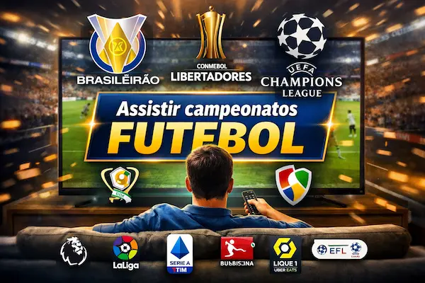 Quer assistir futebol?