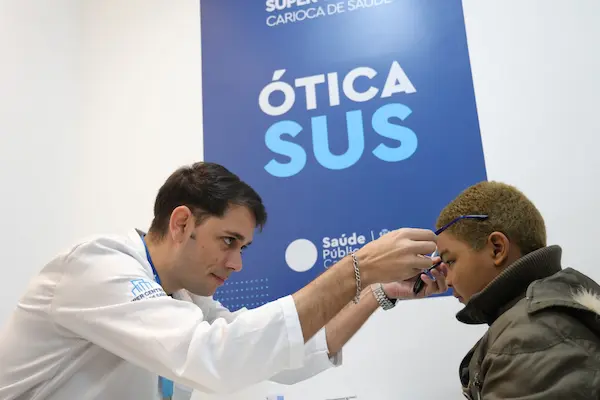 Óculos gratuito pelo SUS