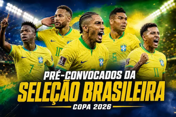 pré-convocados da Seleção