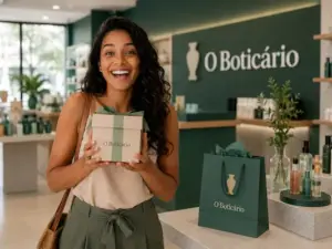 Como retirar seu brinde O Boticário