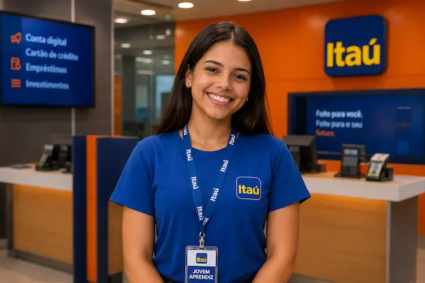 jovem aprendiz itau